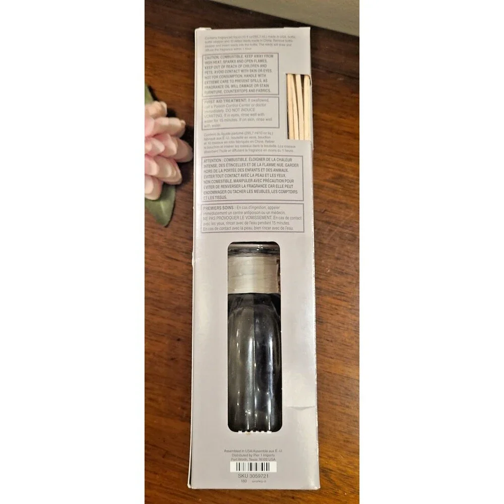 SHELFWARE Pier 1 Imports Rustic Woodlands Reed Diffuser Fragrance 10 fl oz NIB